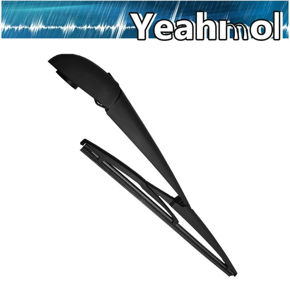 Yeahmol 12in Rear Wiper blade & 10in Wiper Arm Fit For 2003-2010 Pontiac Vibe, 2PCS for Rear Windshield, Y29D5O1E