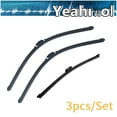 thumbnail image 1 of Yeahmol 3 Wipers Compatible with BMW 328i xDrive 2009，2PCS Front Wiper + 1PC Rear Wiper，24"+17"+11", Y24H5G10B, 1 of 8