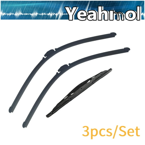 Yeahmol Fit For Chevrolet Bolt EUV 2023, 24+16+NPTB+S10 for Windshield Wiper Blades and Rear Wiper Y29I4G4S