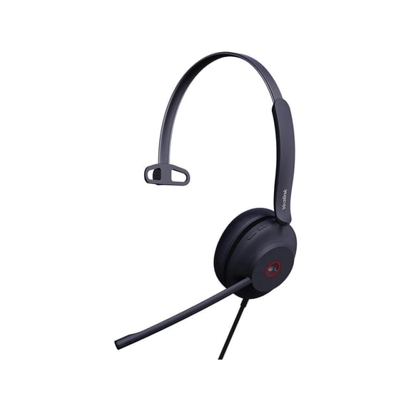 Yealink 1308103 UH37 Mono Teams USB Headset with Microphone for PC Laptop Noise Cancelling , VoIP Skype MS Teams Online