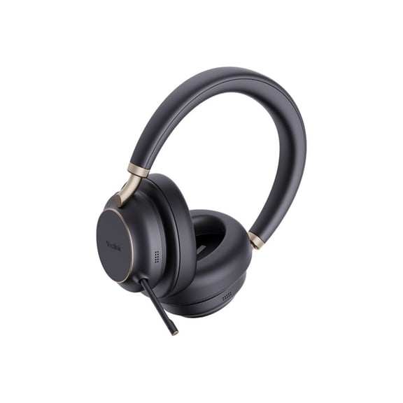 Yealink BH76 Plus UC USB-A Headset, Black, YEA-BH76+-TEAMS