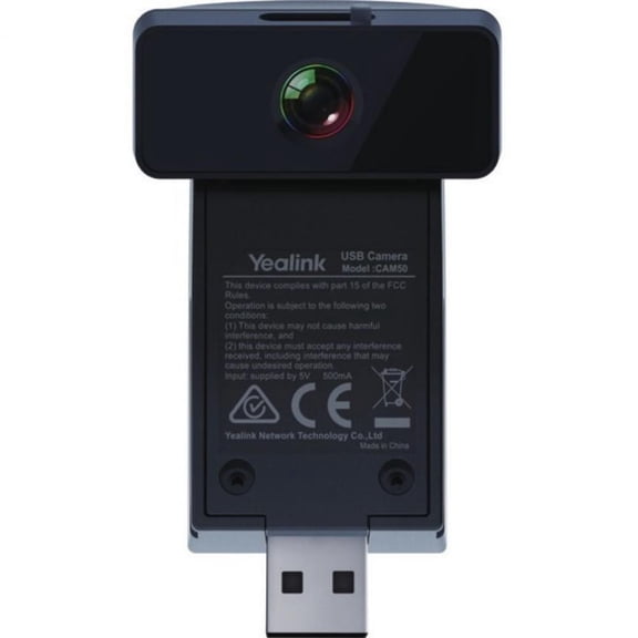 Yealink CAM50 2 Megapixel HD Surveillance Camera - Color - H.264 - 1280 x 720