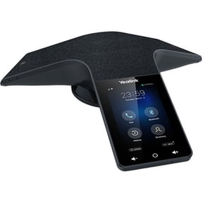 Yealink CP935W IP Conference Station, Black, 4" Capacitive Touch Screen, 6-Microphone Array, 360 Voice Pickup, Built-in Bluetooth/Wi-Fi, Optimal HD Audio, Built-in Rechargeable Battery