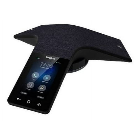 Yealink CP935W IP Conference Station - Cordless - DECT, Wi-Fi, Bluetooth - Desktop - Black