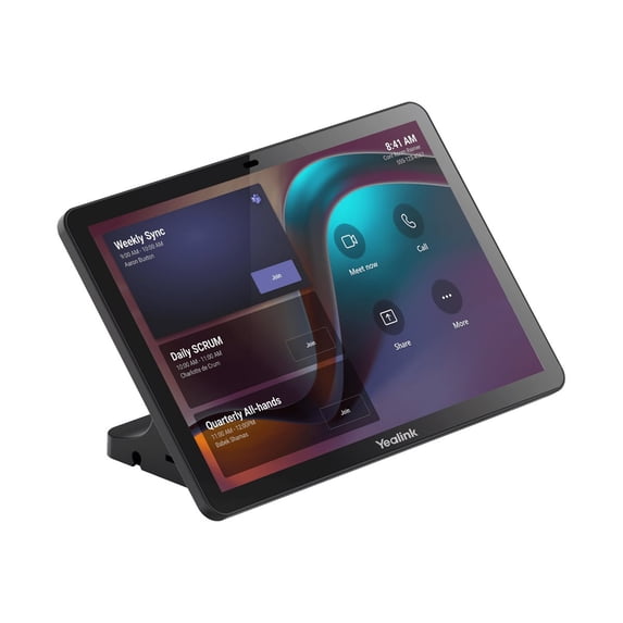 Yealink CTP25 - Touch console - wireless, wired - 802.11a/b/g/n/ac/ax, Bluetooth 5.0