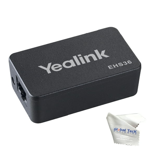 Yealink EHS36 Wireless Headset Adapter, Black