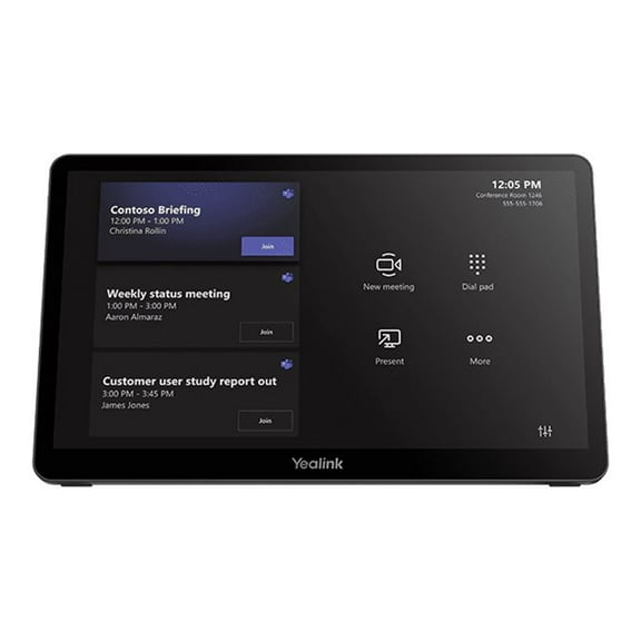 Yealink MTouch Plus-EXT - Touch panel - display - LED - IPS - 11.6" - cable
