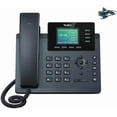 thumbnail image 1 of Yealink SIP-T34W WiFi IP Phone - Power Adapter Included - 4 VoIP Accounts. 2.4-Inch Color Display. Dual-Port Gigabit Ethernet, 802.3af PoE, (SIP-T34W-PSU), 1 of 4