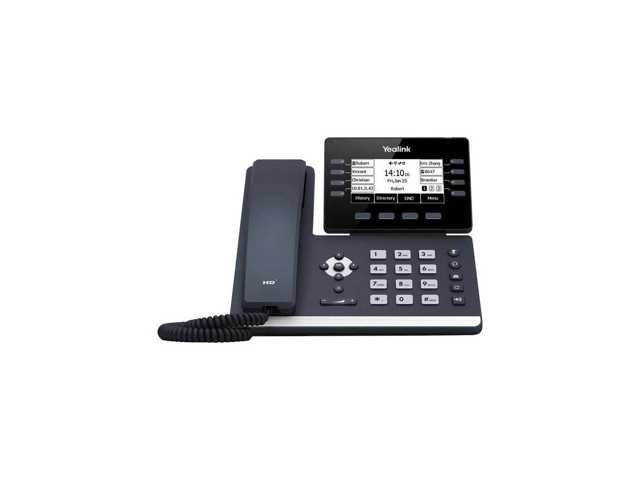 Yealink SIPT53W IP Corded/Cordless WiFi Mountable Desktop Phone