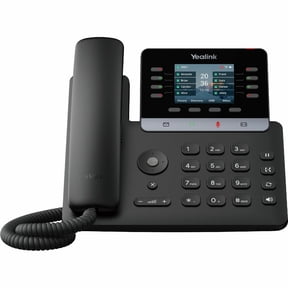 Yealink T73U IP Phone Corded 5 Multiple Conferencing Wall Mountable Gray