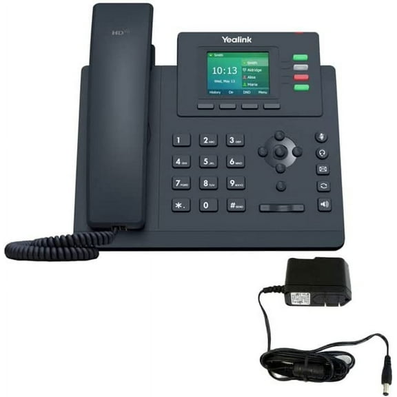 G3C24612L Yealink T33G IP Phone - Power Adapters Included - 1 Year Manufacturer Warranty - Unlocked can be Used with Any VoIP Provider