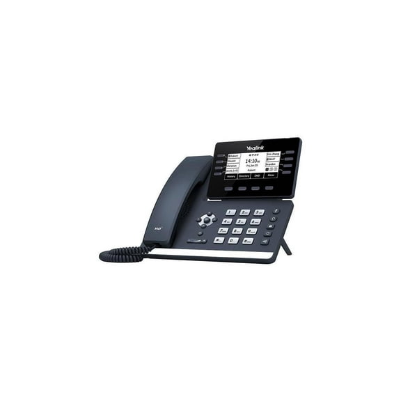 Yealink SIP-T53 IP Phone Corded Wall Mountable Desktop Classic Gray 1301086