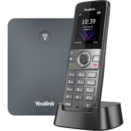 Yealink W73P IP DECT Phone Bundle, W73H Handset, W70B Base, PoE
