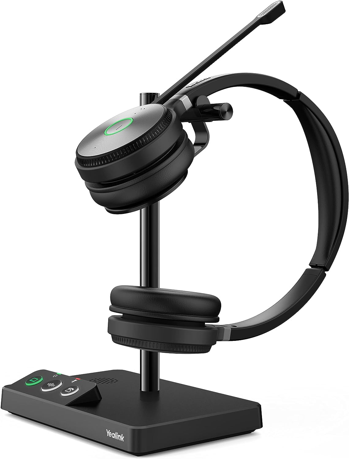 Yealink WH62 Dual Stereo USB 2.0 Wired/Wireless DECT 524.9 ft Range Headset