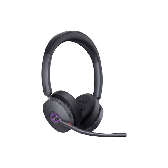 Yealink WH68 Hybrid ANC DECT Bluetooth Wireless Headset w/Adapter 1208714