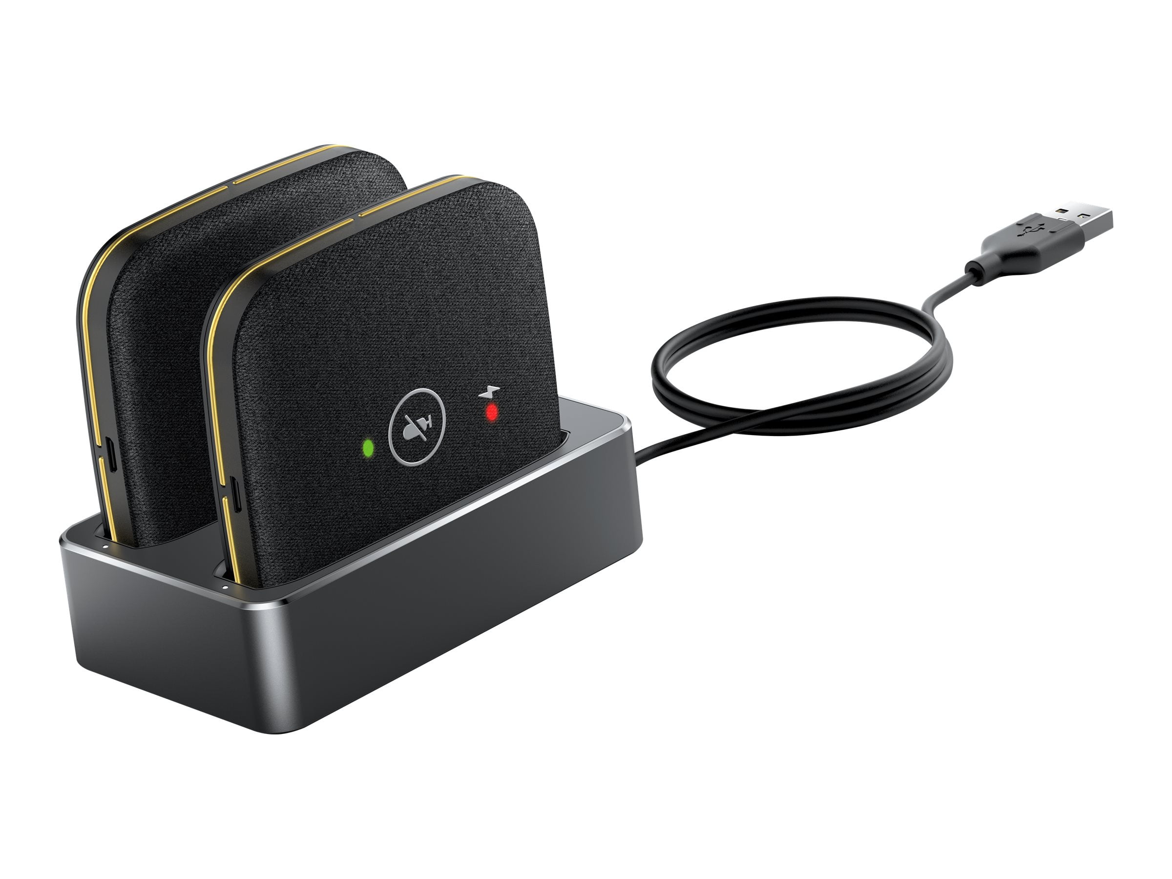 Yealink Wireless Full Duplex Microphone, Black