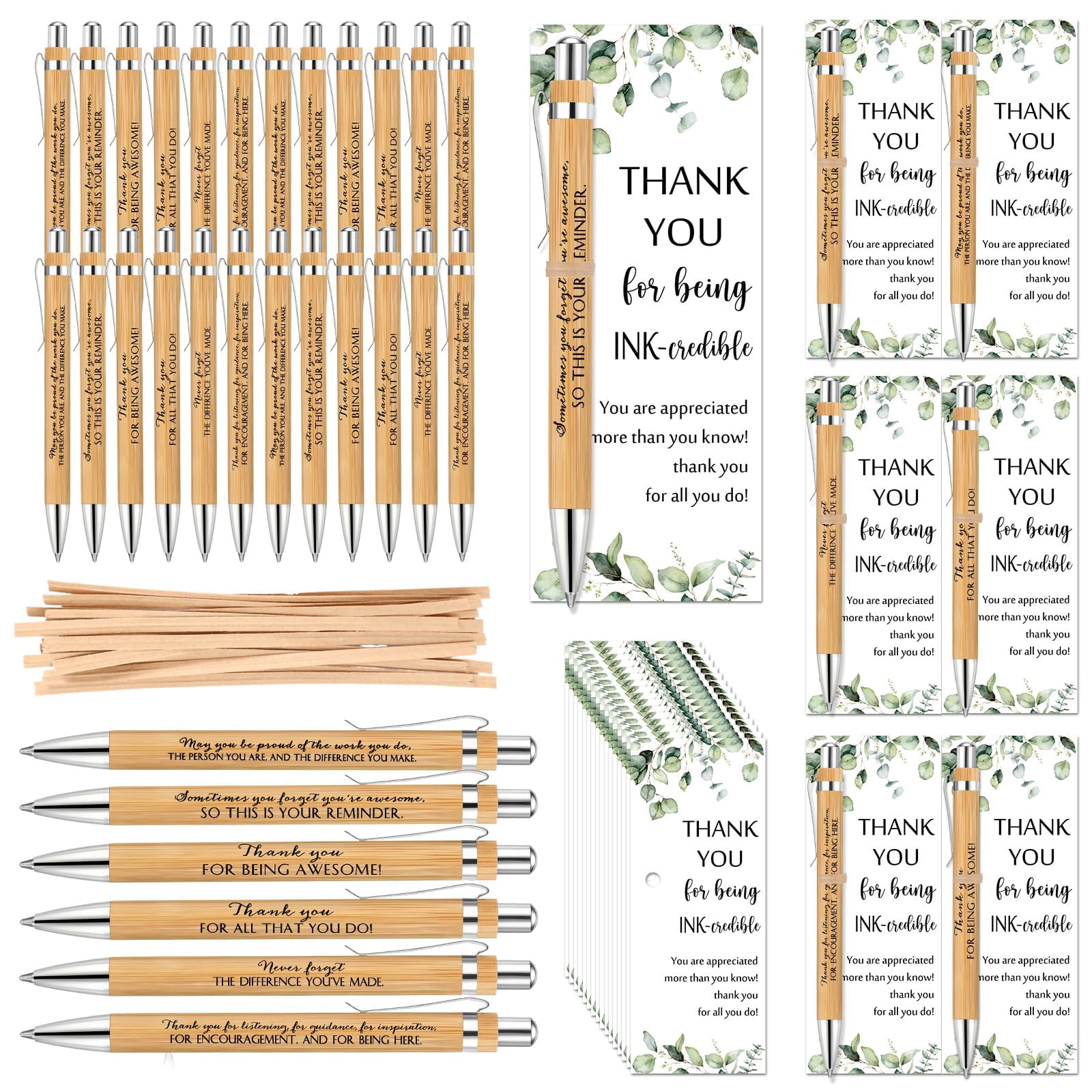 Yeaqee 36 Sets Employee Appreciation Gifts Bulk Thank You Gift Office ...