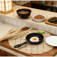 thumbnail image 1 of Year of the Horse Non-Stick Mini Frying Pan Black Small Cookware for Pancake Omelet Egg Frying Heat Resistant Skillet for Home Kitchen Stovetop Use Easter Small Cooking Tool, Black, 1 of 7