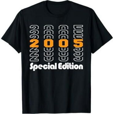 Year Of Birth 2005 Birthday Design Vintage Born In 2005 T-Shirt