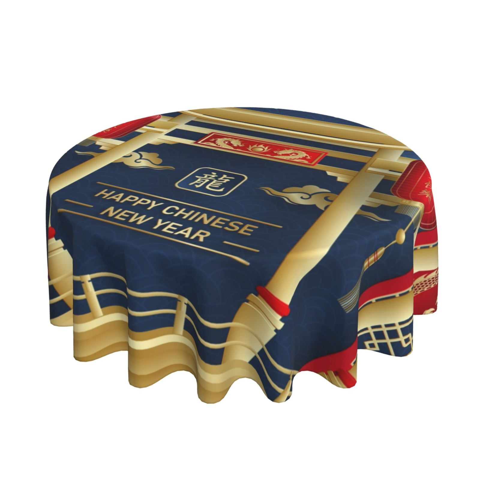 chinese new year table cloth