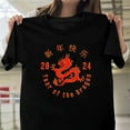 thumbnail image 1 of Year Of The Dragon 2024 Retro Zodiac Chinese New Year, H6030 T-Shirt, for Men and Women, Up to Size 5XL, 1 of 2