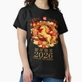 thumbnail image 1 of Year Of The Horse 2026 Lunar Chinese New Year Kid Graphic Unisex T-Shirt up to Size 5XL, 1 of 2