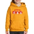 thumbnail image 1 of Year Of The Rabbit Prosperity Hoodie Juniors - Youth Hoodie, Small, 1 of 4