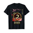 thumbnail image 1 of Year Of The Snake 2025 Chinese New Year T-Shirt for Men Women Cotton Summer Top Tee, 1 of 2