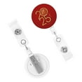 Year Of The Snake 2025 Happy Chinese New Year 2025 Badge Reel
