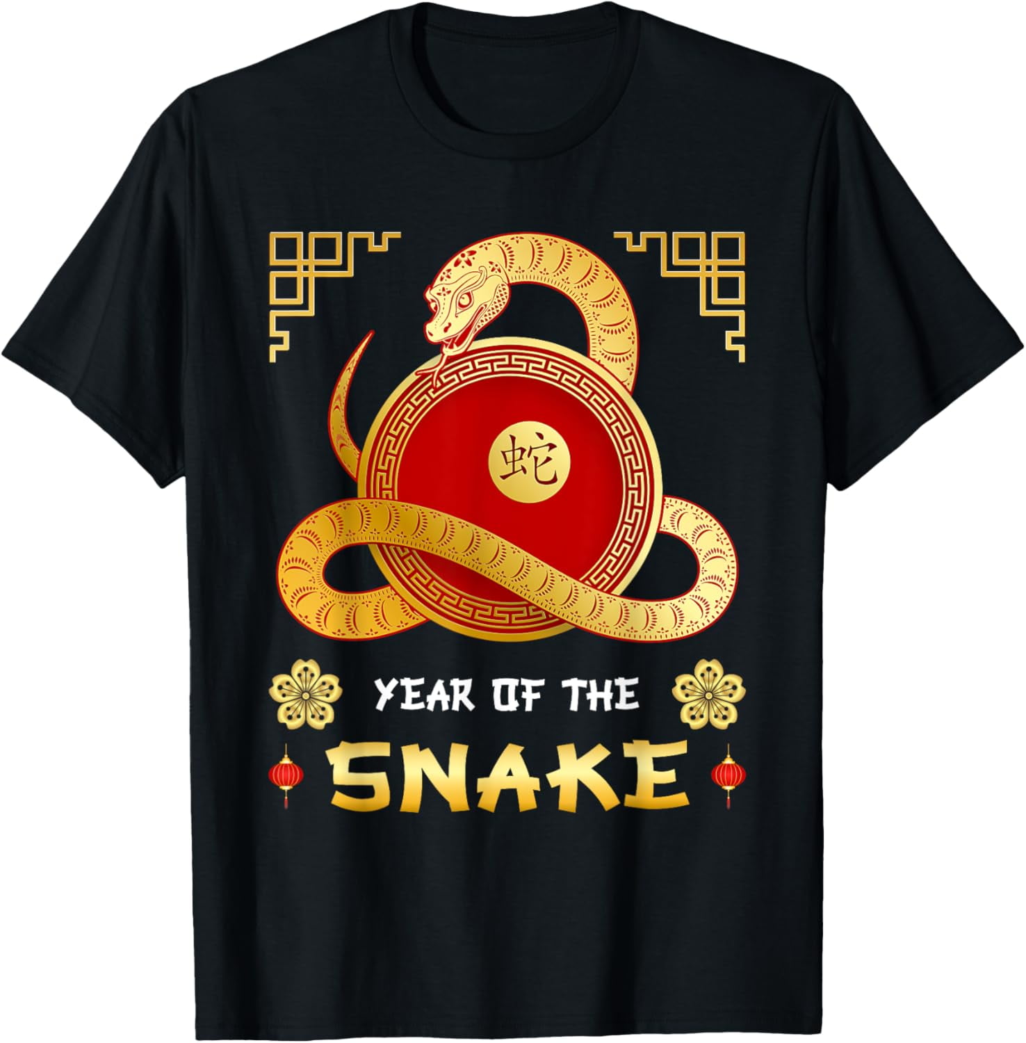 Year Of The Snake 2025 Lunar New Year Chinese New Year 2025 TShirt