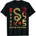 Year Of The Snake 2025 Lunar New Year Chinese New Year 2025 TShirt