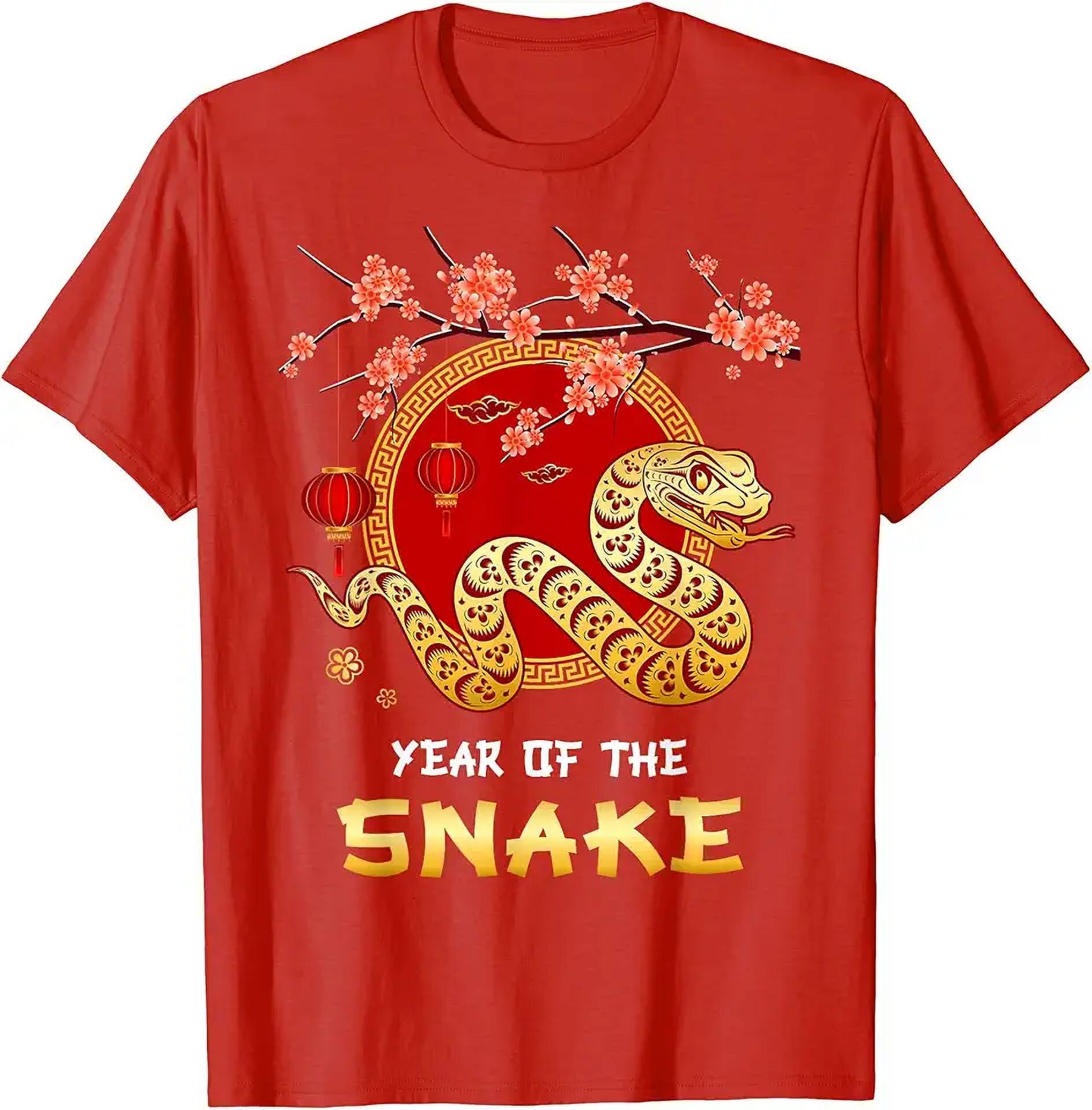 Year Of The Snake 2025 Lunar New Year Chinese New Year 2025 TShirt