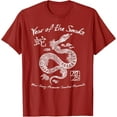 Year Of The Snake Traits Chinese Zodiac Lunar New Year 2025 TShirt