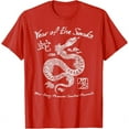 Year Of The Snake Traits Chinese Zodiac Lunar New Year 2025 TShirt