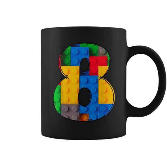 Year Old Blocks Building Master Builder Th Birthday Boy Coffee Mugs