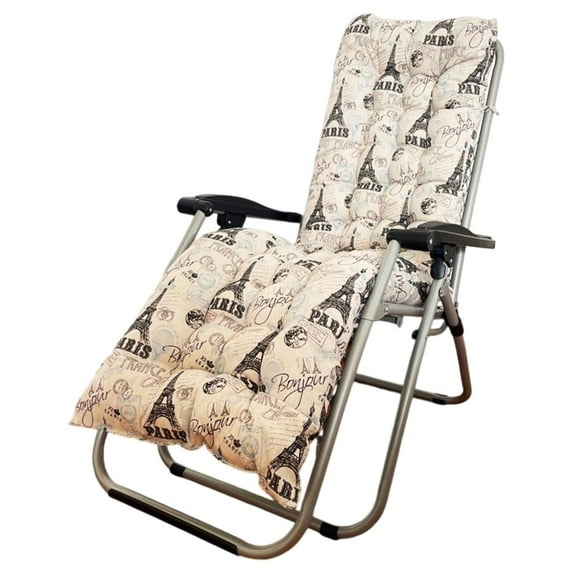 Year Round Comfort Chaise Lounges Cushions High Density PP Cotton Indoor Outdoor Furniture