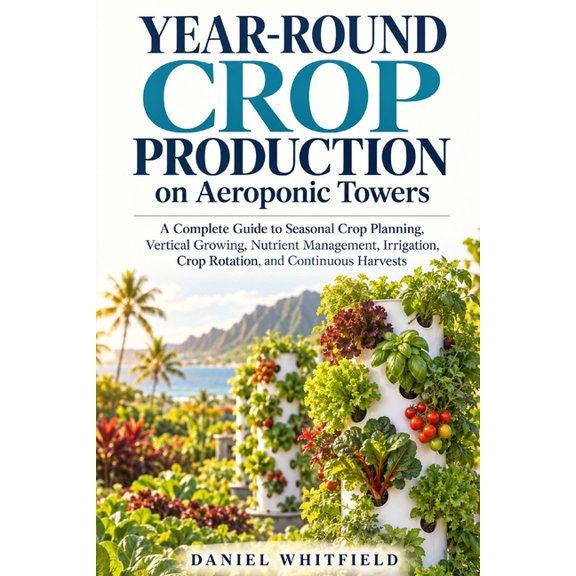 Year-Round Crop Production on Aeroponic Towers: A Complete Guide to Seasonal Crop Planning, Vertical Growing, Nutrient M, (Paperback)