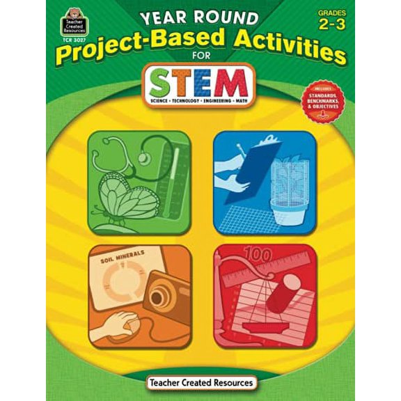 Pre-Owned Year Round Project-Based Activities for STEM: Grades 2-3 Paperback