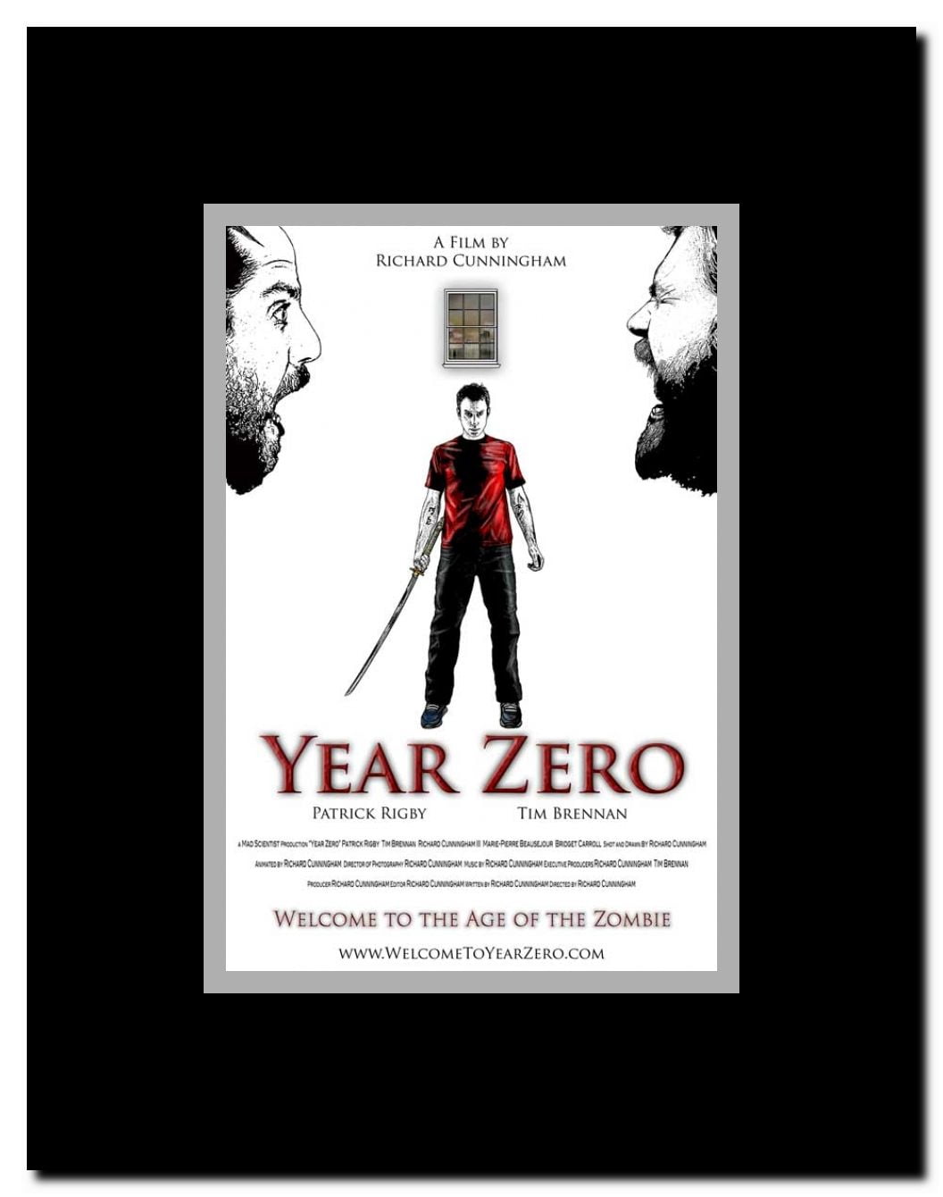 Year Zero Framed Movie Poster