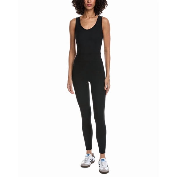 Year of Ours womens  Thermal Slope Onesie, xs, Black