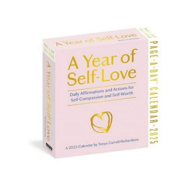 Year of SelfLove PageADay(r) Calendar 2025 Daily Affirmations and