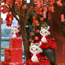 Year of The Snake Doll Plush Toys, 2025 Luck Snake Stuffed Animals Doll for New Year Home Car Decoration