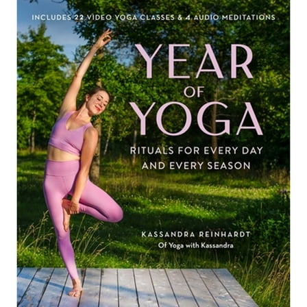 Pre-Owned Year of Yoga: Rituals for Every Day and Every Season (Yoga with Kassandra, Yin Yoga, Vinyasa Yoga, Lunar Yoga) (Paperback) 1681888459 9781681888453