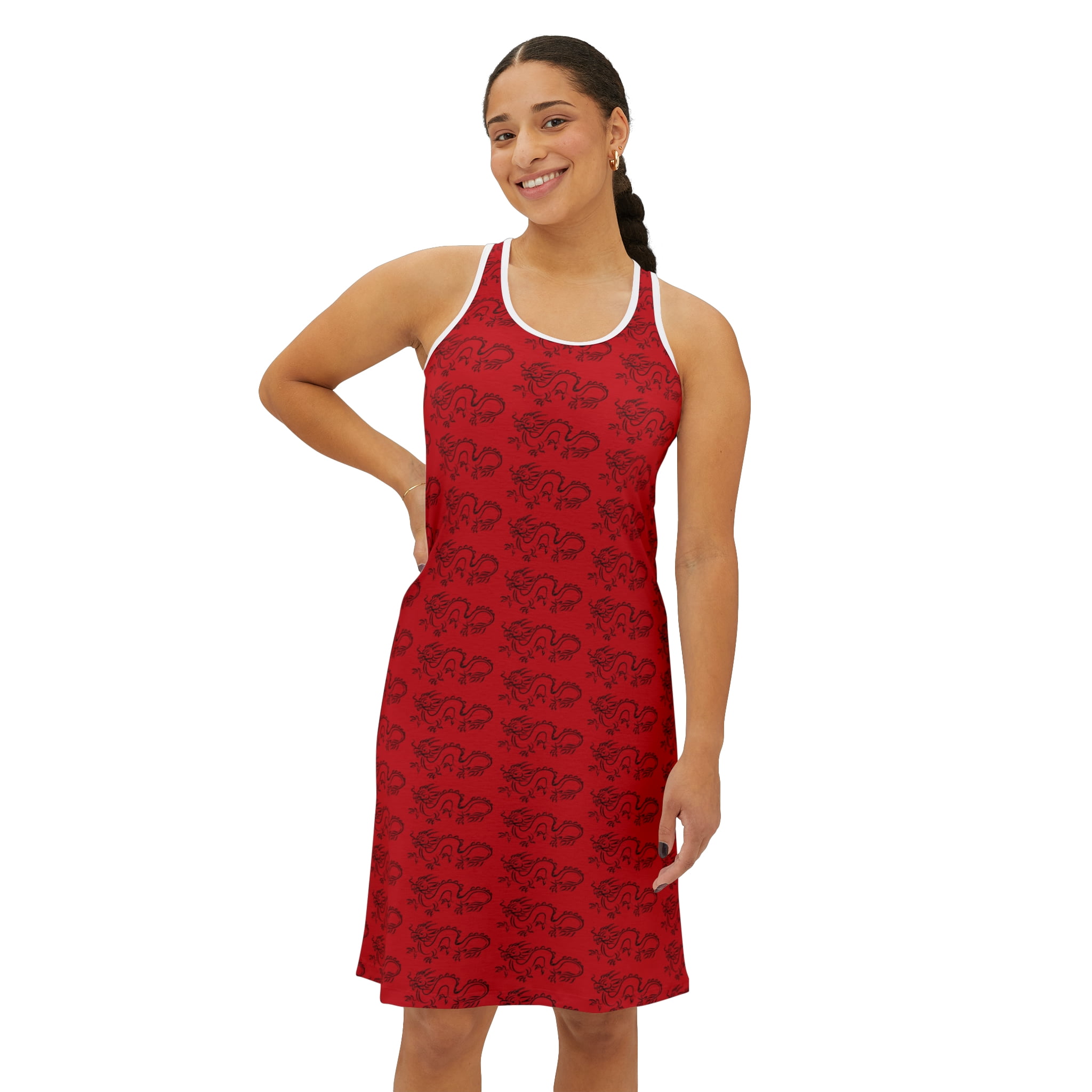 corduroy dresses for ladies Victoria Dress in Red Corduroy XS