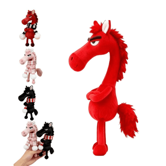Year of the Horse Lucky Mascot 2026- New Yeargood Luck Gift 2026 Symbol of Strength Courage，This Year of the Horse Mascot Embodies Auspiciousness