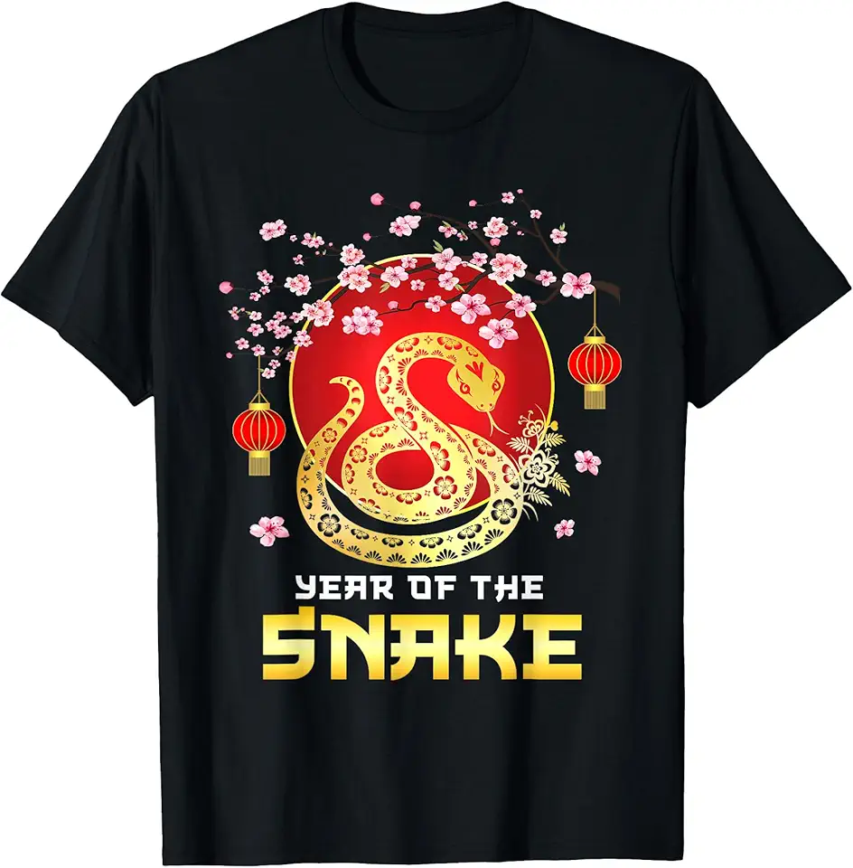 Year of the Snake Amazing Chinese Asian Lunar New Year 2025 TShirt