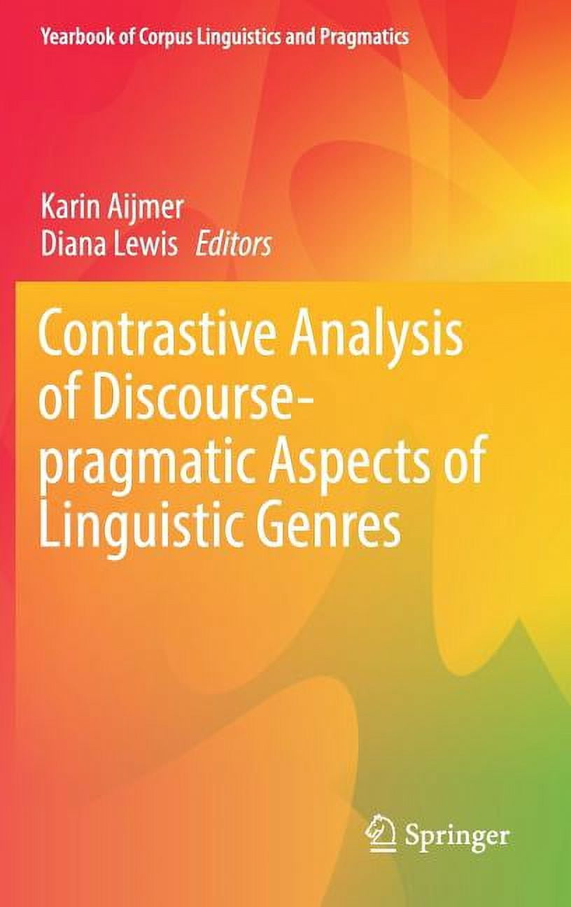 Yearbook of Corpus Linguistics and Pragm Contrastive Analysis of ...