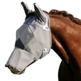 thumbnail image 1 of Cool Cashel Crusader Sun Fly Mask: Ultimate UV & Fly Protection for Horses Mule Yearling / Long Nose / Ears | Gray, 1 of 2