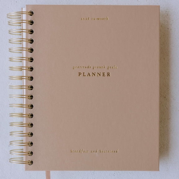 Yearly Faith-Based Planner by - Devotional Journaling Prompts, Calendar Planning, and Daily Planning