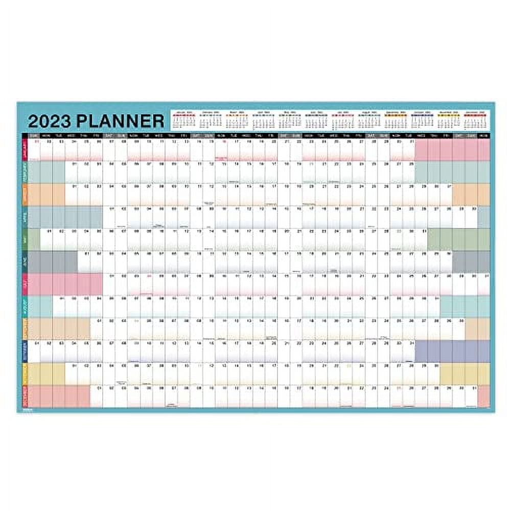 Yearly Wall Calendar 2023 Large Wall Calendar 2023, Jan 2023 Dec